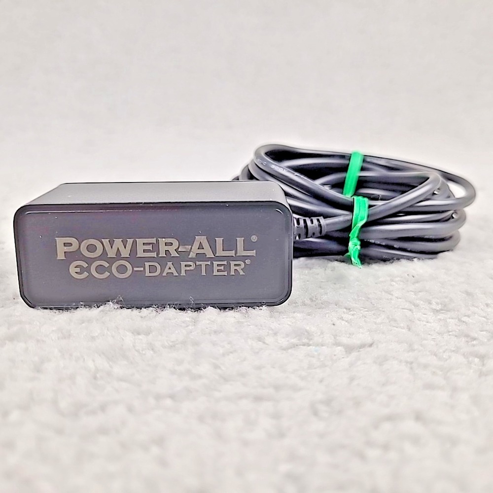 Power-All Eco-Dapter 9vdc Carbonfree 2000mA Effect Pedal Power Supply by Godlyke